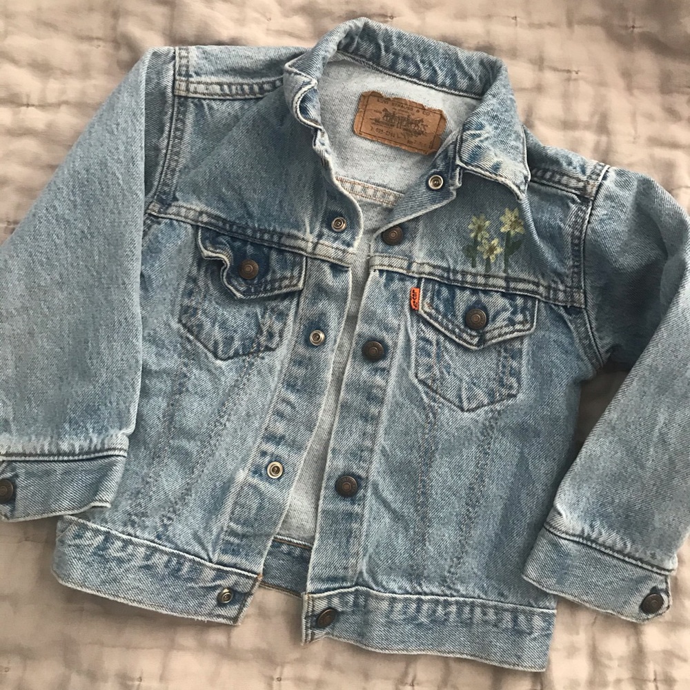 Levi Jean jacket girls 7 vintage Levi’s